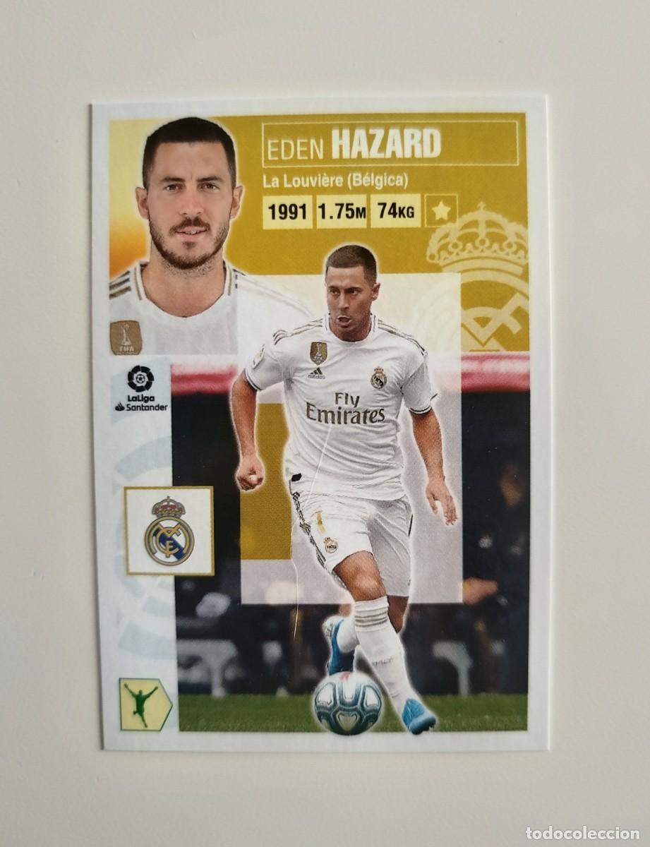 Fu&szlig;ball-Sticker: Hazard 16 SIN PEGAR NUNCA PEGADO Real Madrid CF Liga Ediciones Este 20 21 / 2020 2021