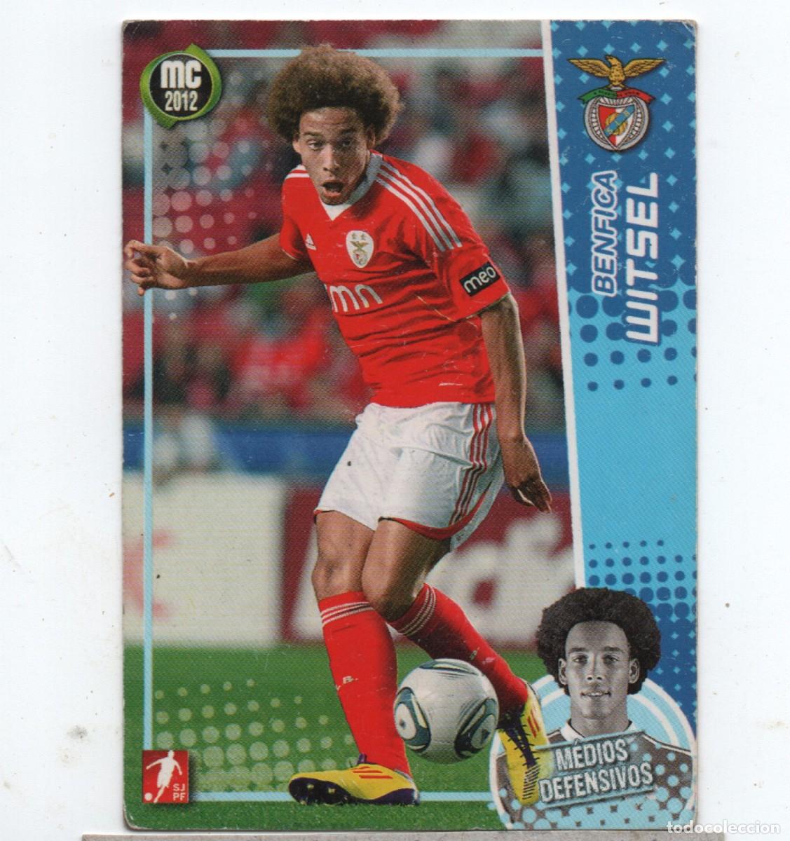 Cromos de Futebol: PANINI MC2012 #72 AXEL WITSEL, BENFICA, GOOD CONDITION