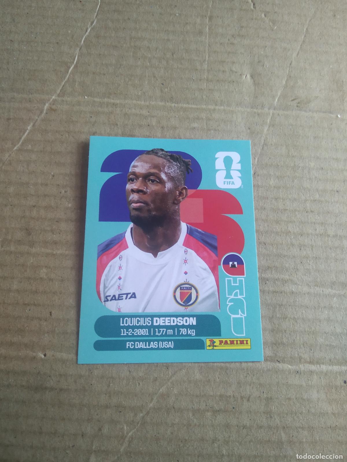 Cromos de f&uacute;tbol: HAI 19 LOUICIUS DEEDSON HAITI CROMO FUTBOL PANINI MUNDIAL 2026 WORLD CUP COPA DEL MUNDO
