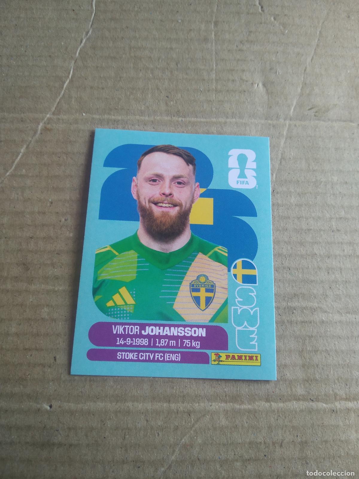 Fu&szlig;ball-Sticker: SWE 2 VIKTOR JOHANSSON SUECIA CROMO FUTBOL PANINI MUNDIAL 2026 WORLD CUP COPA DEL MUNDO