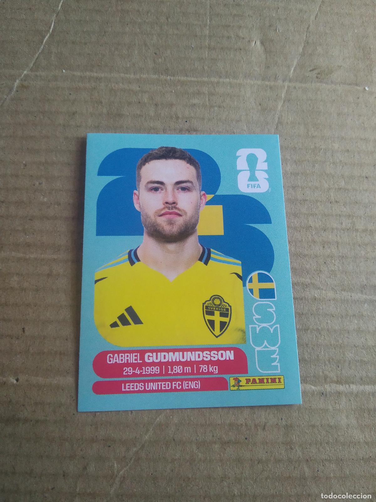 Fu&szlig;ball-Sticker: SWE 4 GUDMUNDSSON SUECIA CROMO FUTBOL PANINI MUNDIAL 2026 WORLD CUP COPA DEL MUNDO