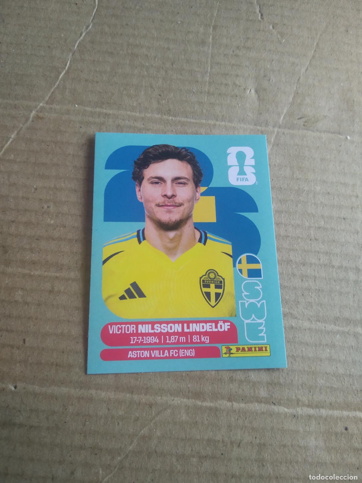 Fu&szlig;ball-Sticker: SWE 6 LINDELOF SUECIA CROMO FUTBOL PANINI MUNDIAL 2026 WORLD CUP COPA DEL MUNDO