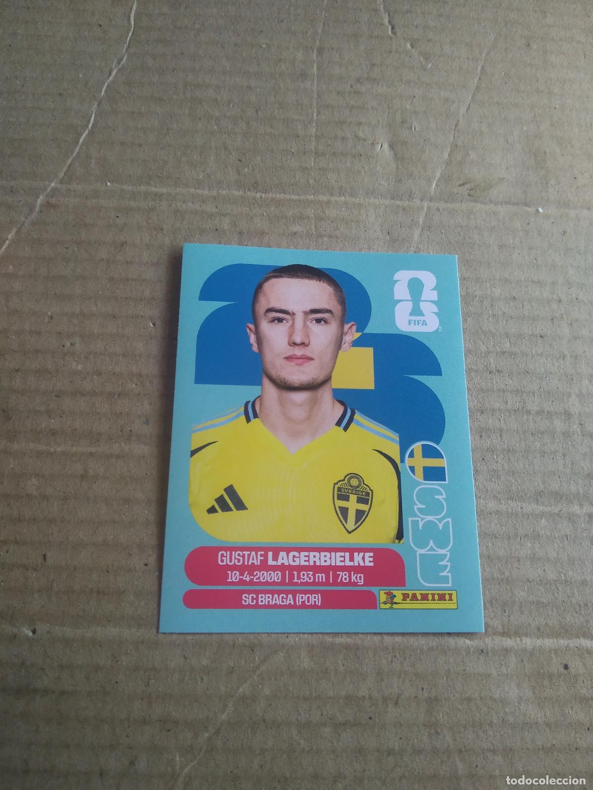 Fu&szlig;ball-Sticker: SWE 7 GUSTAF LAGERBIELKE SUECIA CROMO FUTBOL PANINI MUNDIAL 2026 WORLD CUP COPA DEL MUNDO