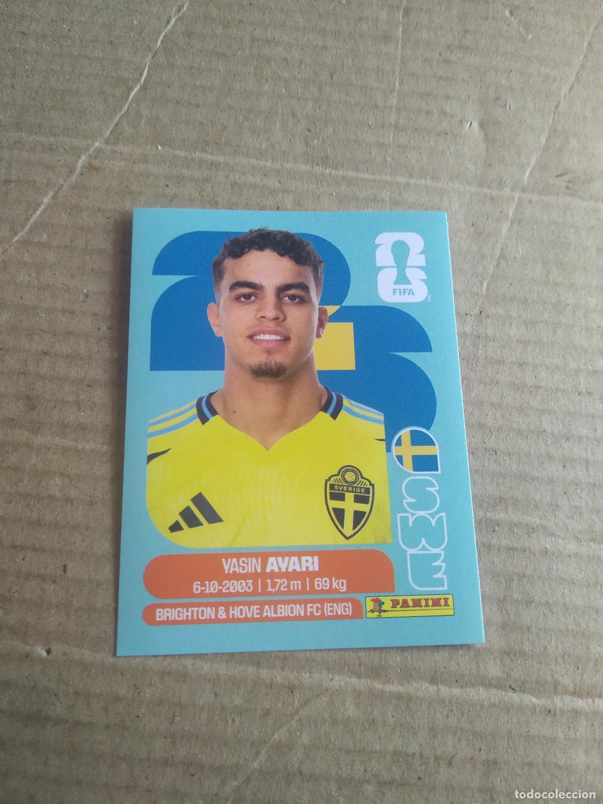 Cromos de f&uacute;tbol: SWE 11 YASIN AYARI SUECIA CROMO FUTBOL PANINI MUNDIAL 2026 WORLD CUP COPA DEL MUNDO