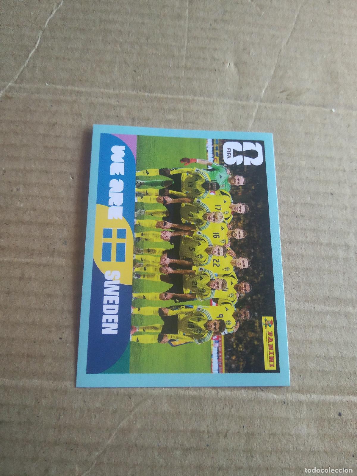 Cromos de f&uacute;tbol: SWE 13 EQUIPO PLANTILLA SUECIA CROMO FUTBOL PANINI MUNDIAL 2026 WORLD CUP COPA DEL MUNDO