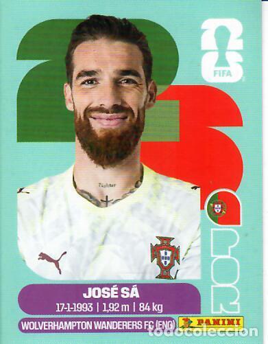 Cromos de f&uacute;tbol: CROMO PANINI MUNDIAL WORLD CUP 2026 - POR3 POR 3 - JOS&Eacute; S&Aacute; - PORTUGAL