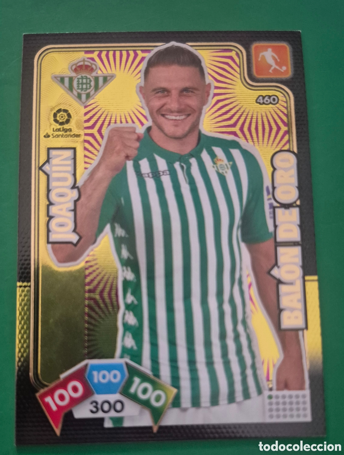 Cromos de f&uacute;tbol: 460 JOAQUIN BALON DE ORO BETIS CARDS ADRENALYN XL LIGA FUTBOL 2019 2020 19 20 PANINI