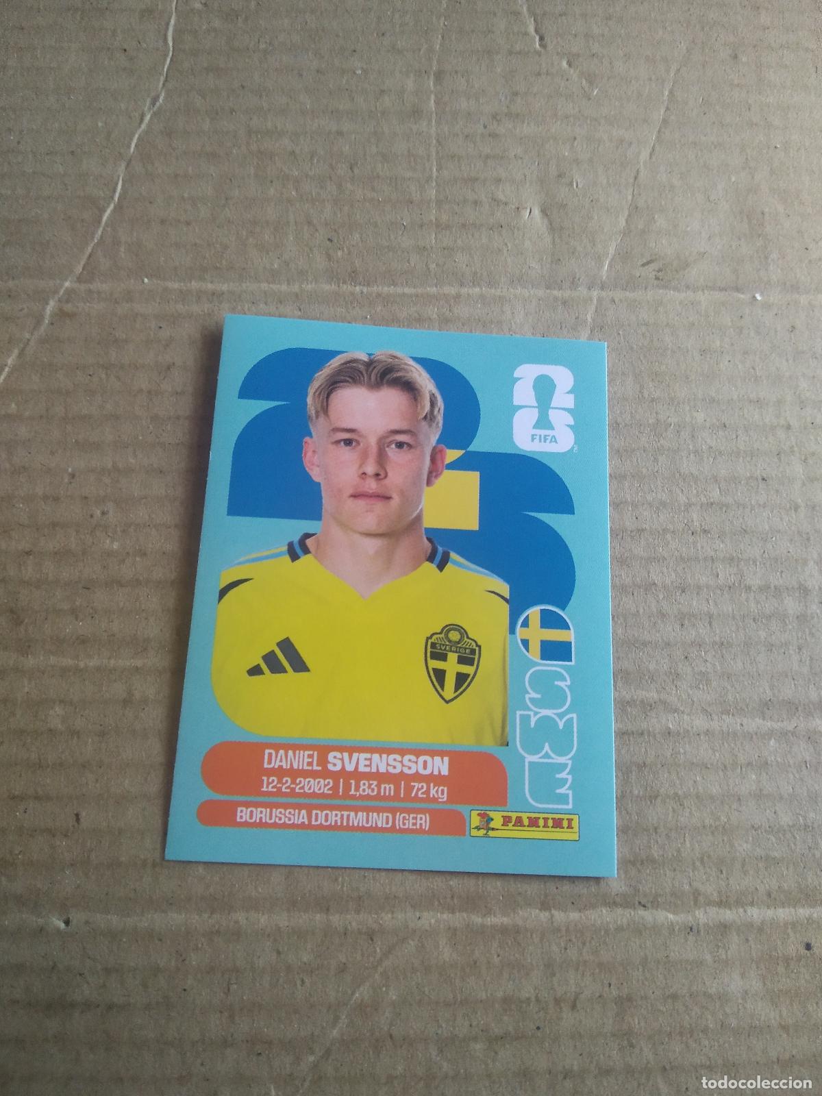 Cromos de f&uacute;tbol: SWE 14 DANIEL SVENSSON SUECIA CROMO FUTBOL PANINI MUNDIAL 2026 WORLD CUP COPA DEL MUNDO