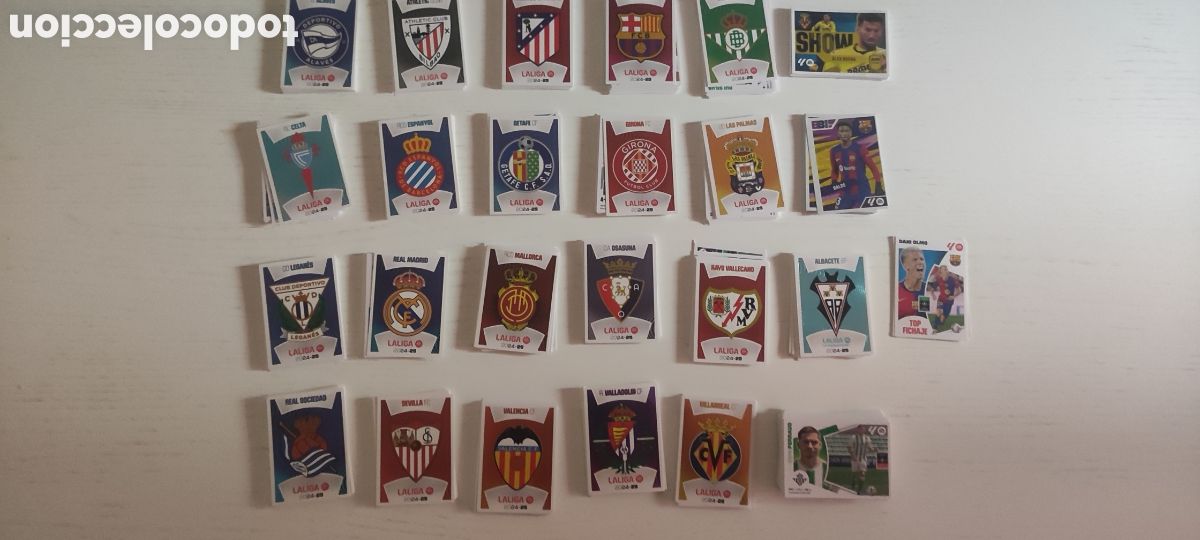 Cromos de f&uacute;tbol: Colecci&oacute;n Liga Este 24/25 No contiene el album