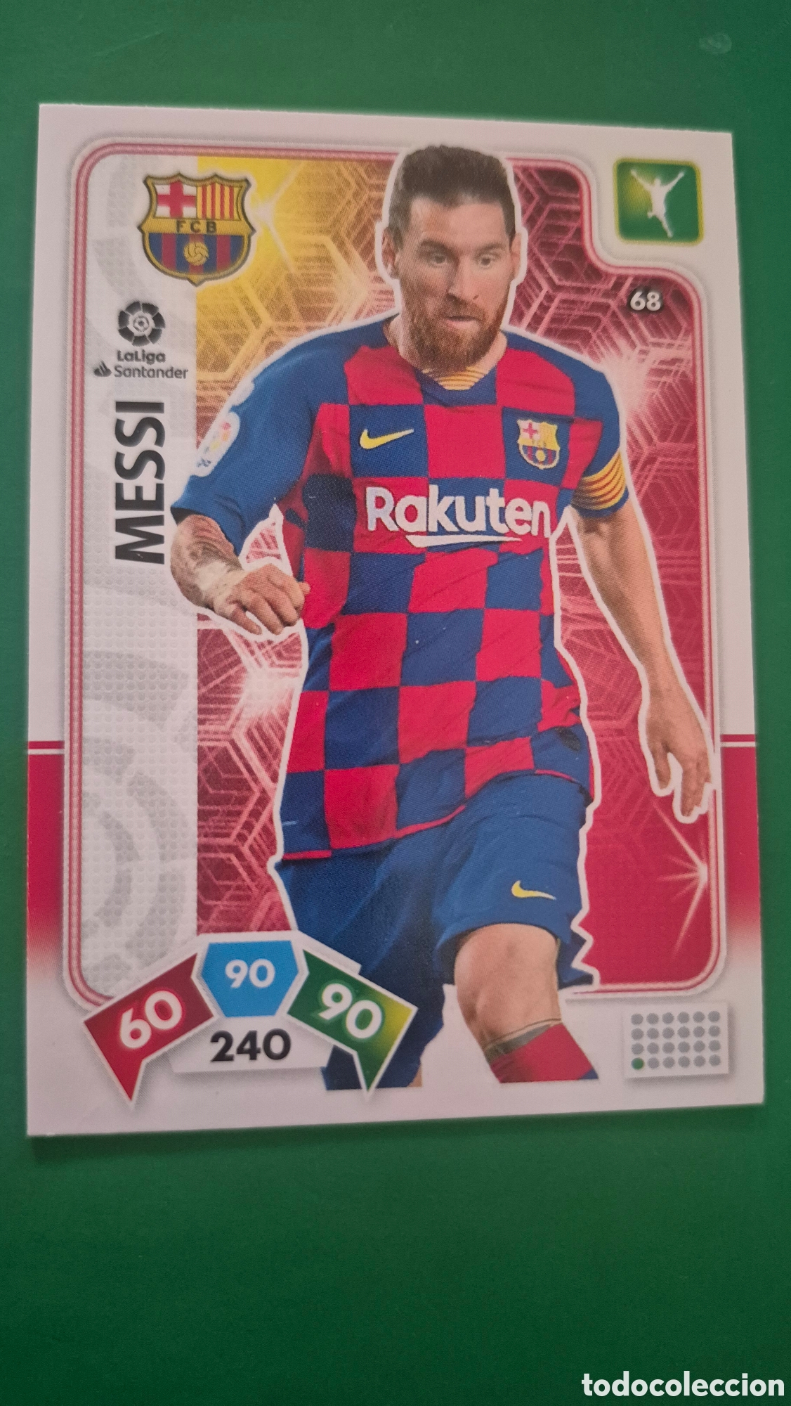 Fu&szlig;ball-Sticker: ADRENALYN XL 2019 2020 19 20 PANINI LEO MESSI 68 BARCELONA
