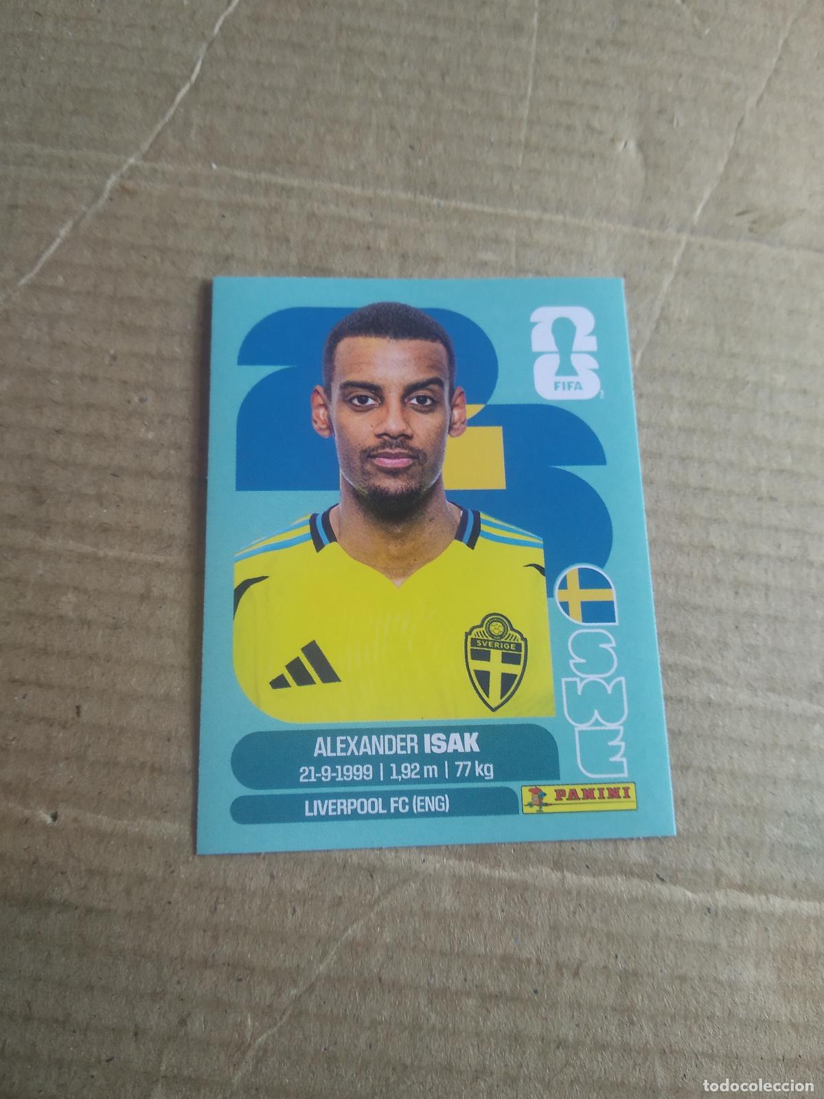 Fu&szlig;ball-Sticker: SWE 19 ISAK SUECIA CROMO FUTBOL PANINI MUNDIAL 2026 WORLD CUP COPA DEL MUNDO
