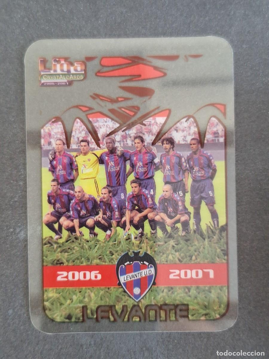 Cartes &agrave; collectionner de Football: L1 EQUIPO ALINEACION LEVANTE U. D. 344 MUNDICROMO CRYSTALCARDS LIGA 2006 2007 06 07