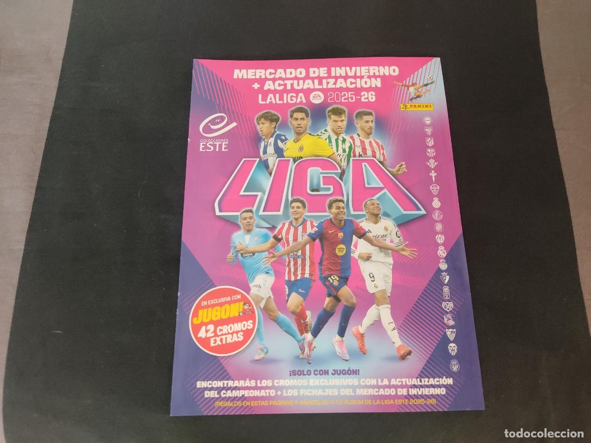 Cartes &agrave; collectionner de Football: Hojas Mercado Invierno Liga Este 2025 2026