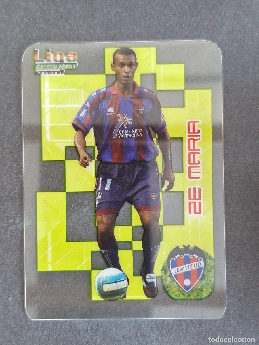 Cartes &agrave; collectionner de Football: L1 ZE MARIA LEVANTE U. D. 347 MUNDICROMO CRYSTALCARDS LIGA 2006 2007 06 07
