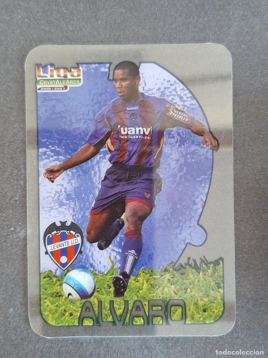 Cartes &agrave; collectionner de Football: L1 ALVARO LEVANTE U. D. 350 MUNDICROMO CRYSTALCARDS LIGA 2006 2007 06 07