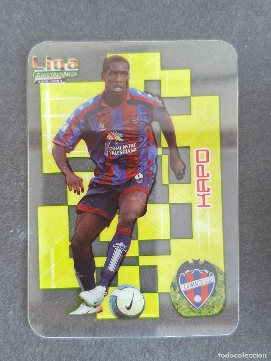 Cartes &agrave; collectionner de Football: L1 KAPO LEVANTE U. D. 351 MUNDICROMO CRYSTALCARDS LIGA 2006 2007 06 07