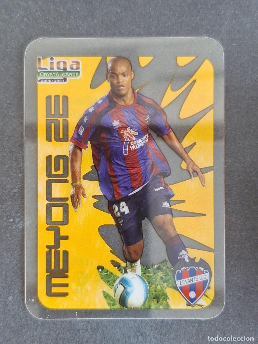 Cartes &agrave; collectionner de Football: L1 MEYONG ZE LEVANTE U. D. 353 MUNDICROMO CRYSTALCARDS LIGA 2006 2007 06 07