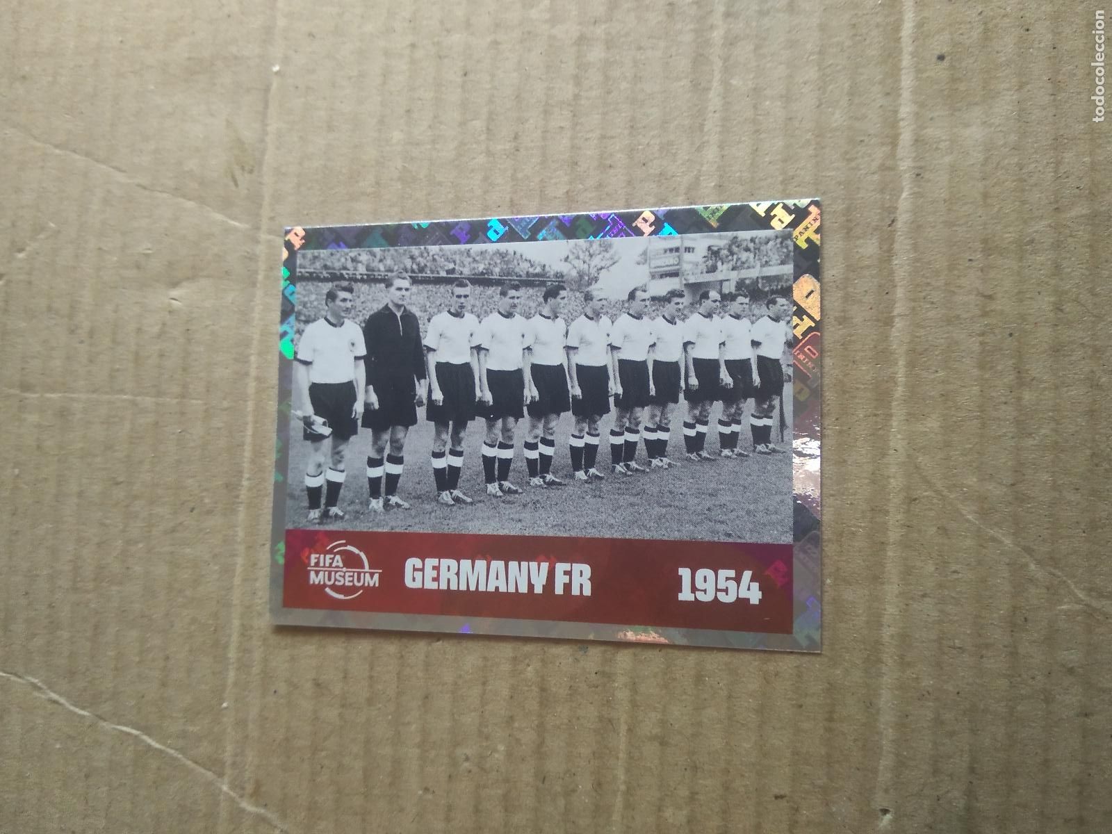 Cartes &agrave; collectionner de Football: FWC 11 EQUIPO PLANTILLA ALEMANIA 1954 CROMO FUTBOL PANINI MUNDIAL 2026 WORLD CUP COPA DEL MUNDO