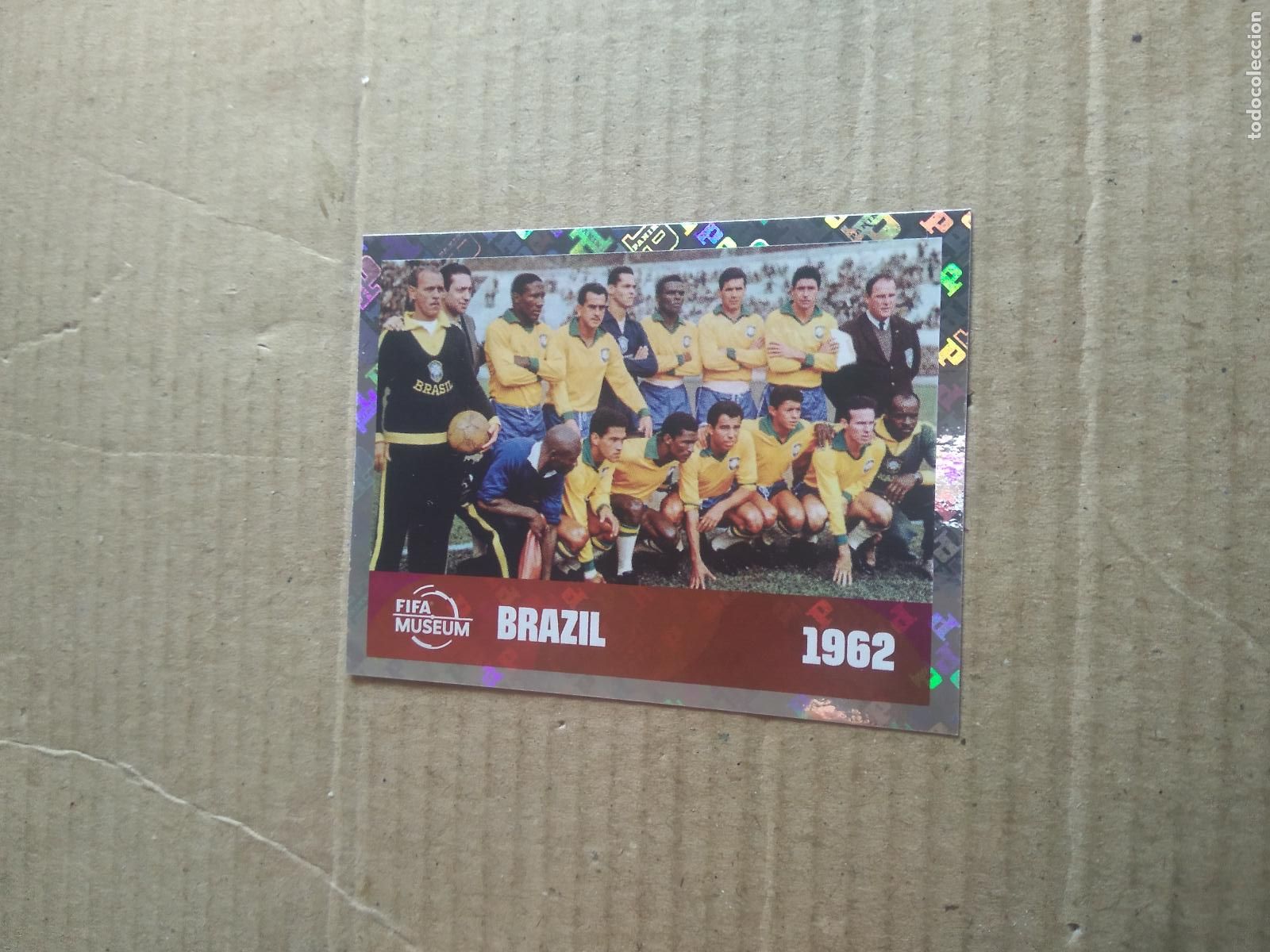 Fu&szlig;ball-Sticker: FWC 12 EQUIPO PLANTILLA BRASIL 1962 CROMO FUTBOL PANINI MUNDIAL 2026 WORLD CUP COPA DEL MUNDO