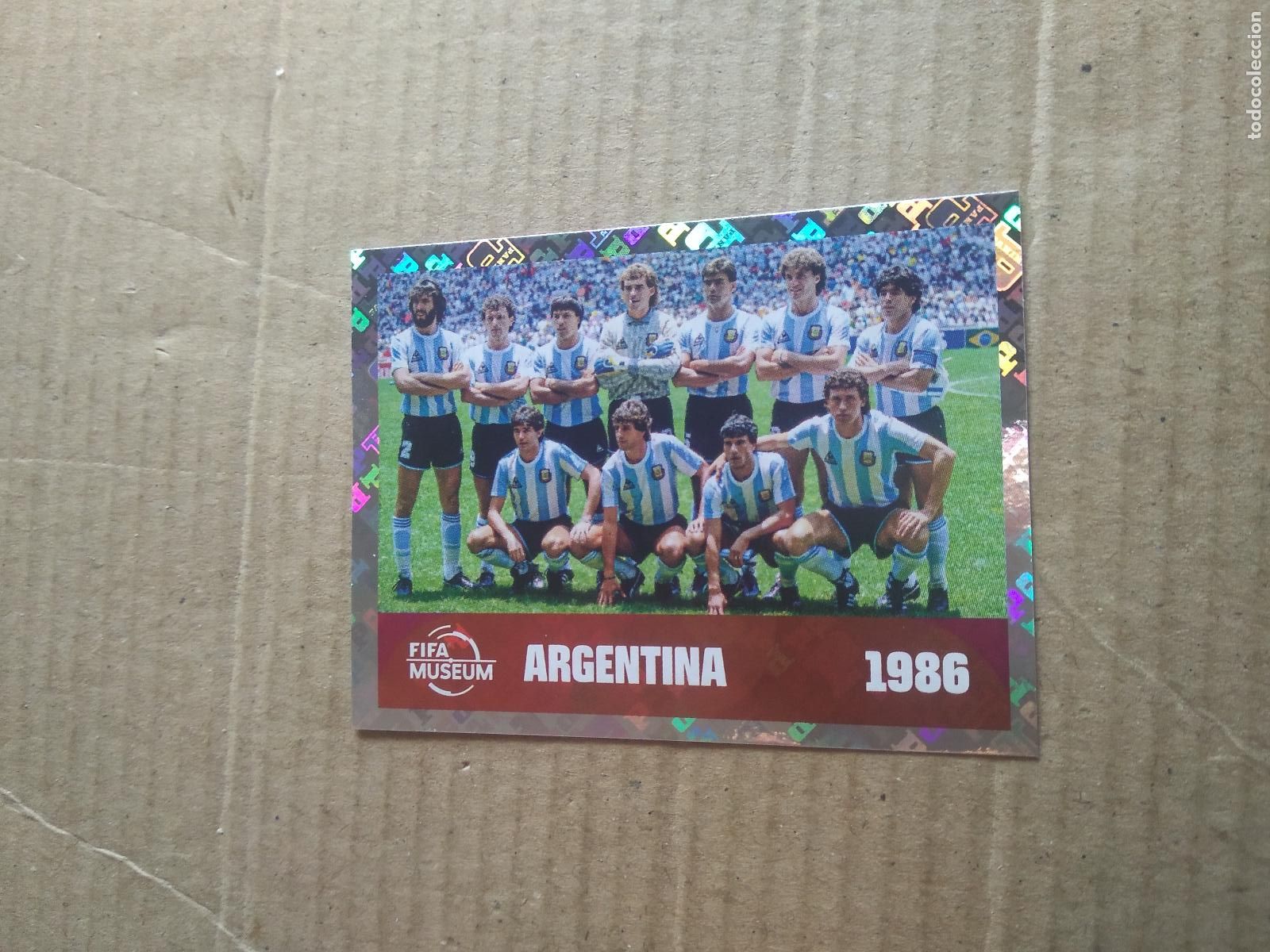 Football Stickers: FWC 14 EQUIPO PLANTILLA ARGENTINA 1986 CROMO FUTBOL PANINI MUNDIAL 2026 WORLD CUP COPA DEL MUNDO