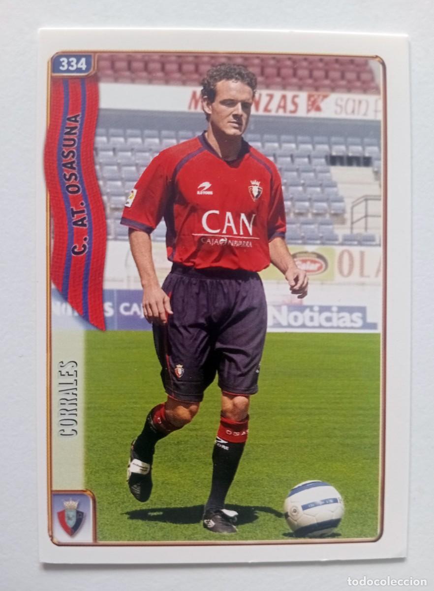 Football Stickers: CROMO FUTBOL C.A. OSASUNA MUNDI CROMO 2004-2005: CORRALES