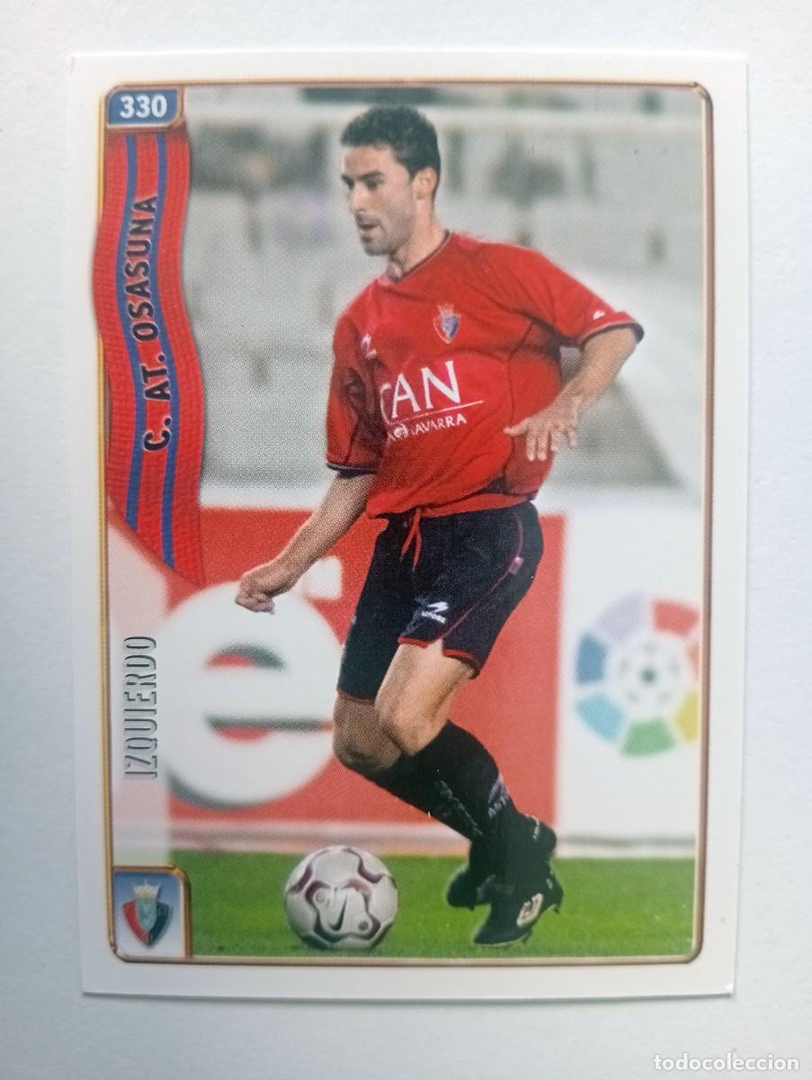 Football Stickers: CROMO FUTBOL C.A. OSASUNA MUNDI CROMO 2004-2005: IZQUIERDO