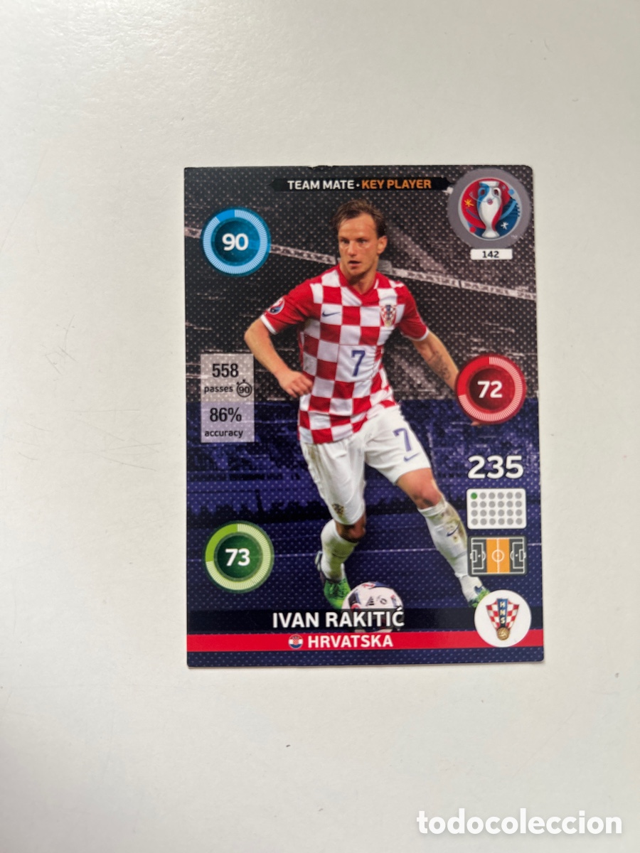 Cromos de f&uacute;tbol: Ivan Rakitić EURO2016 (142)
