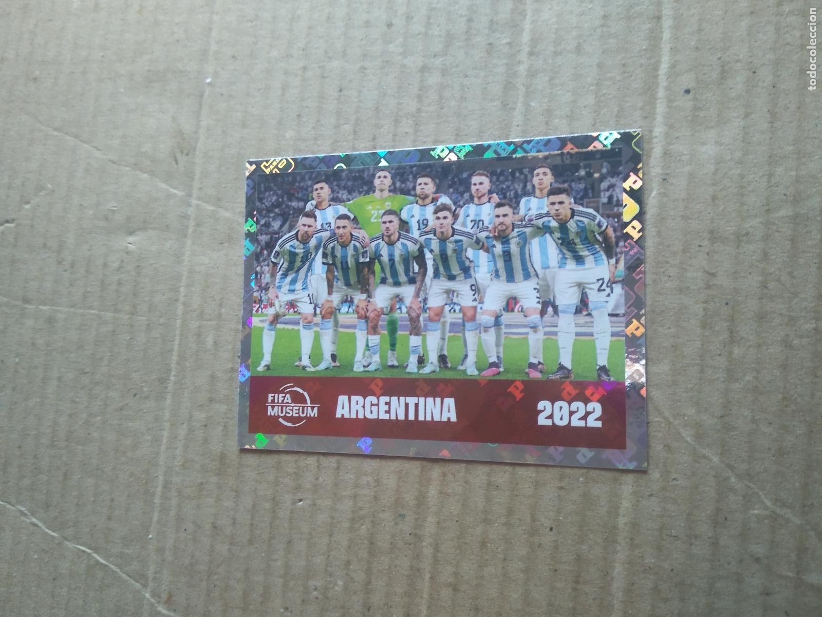 Cromos de f&uacute;tbol: FWC 19 EQUIPO MESSI ARGENTINA 2022 CROMO FUTBOL PANINI MUNDIAL 2026 WORLD CUP COPA DEL MUNDO