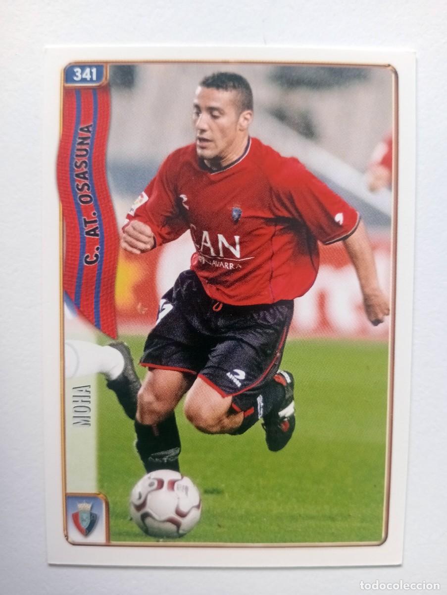 Cromos de f&uacute;tbol: CROMO FUTBOL C.A. OSASUNA MUNDI CROMO 2004-2005: MOHA