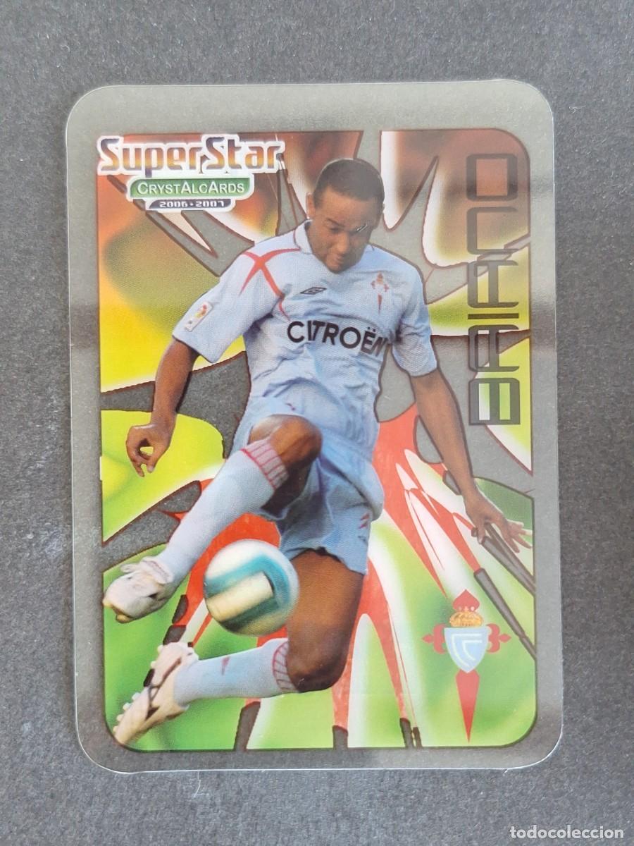 Cromos de f&uacute;tbol: L1 BAIANO CELTA DE VIGO SUPERSTAR 365 MUNDICROMO CRYSTALCARDS LIGA 2006 2007 06 07
