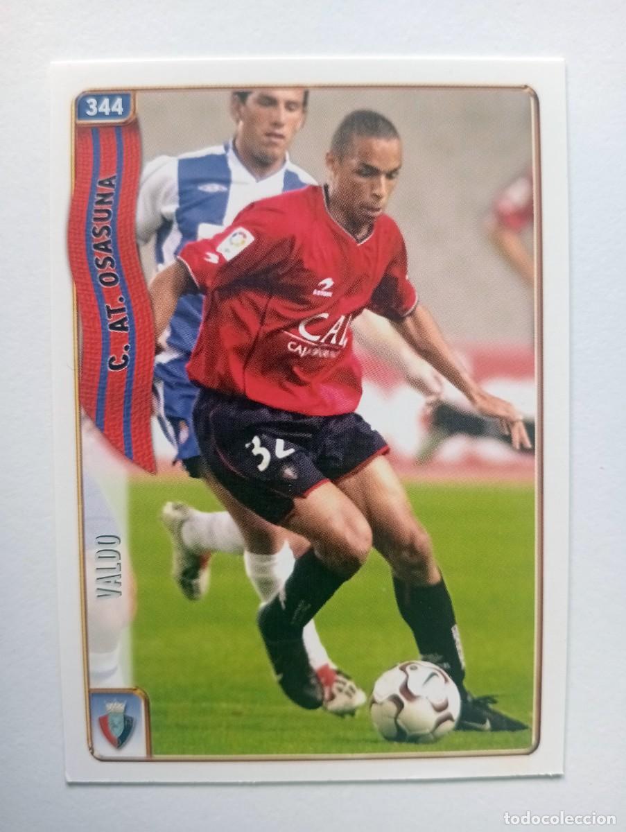Cromos de f&uacute;tbol: CROMO FUTBOL C.A. OSASUNA MUNDI CROMO 2004-2005: VALDO