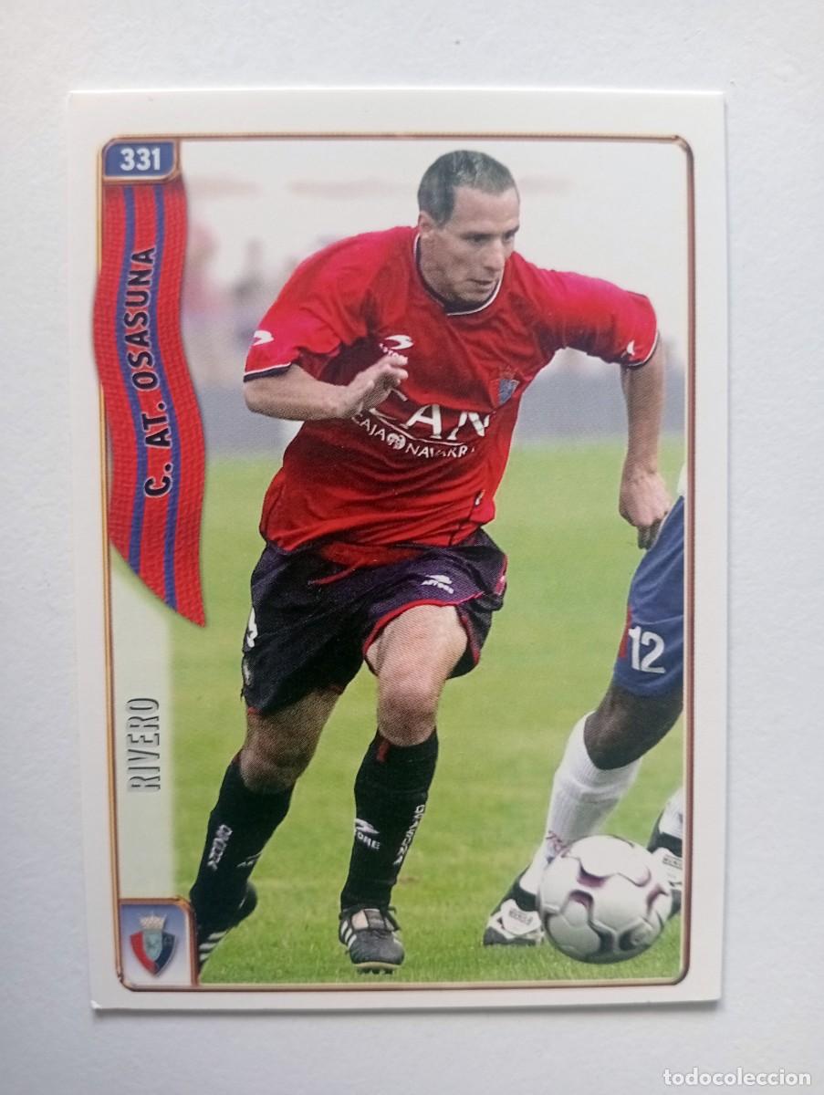 Cromos de f&uacute;tbol: CROMO FUTBOL C.A. OSASUNA MUNDI CROMO 2004-2005: RIVERO