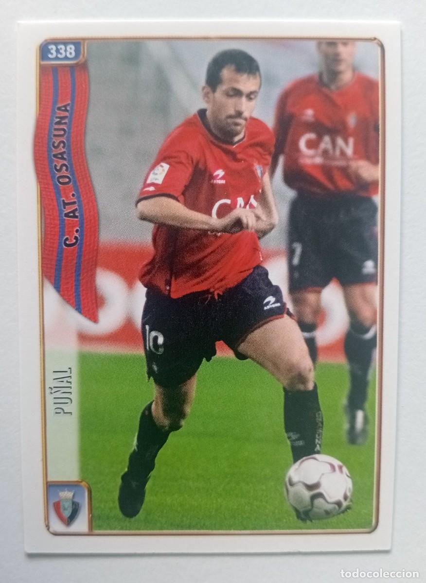 Cromos de f&uacute;tbol: CROMO FUTBOL C.A. OSASUNA MUNDI CROMO 2004-2005: PU&Ntilde;AL