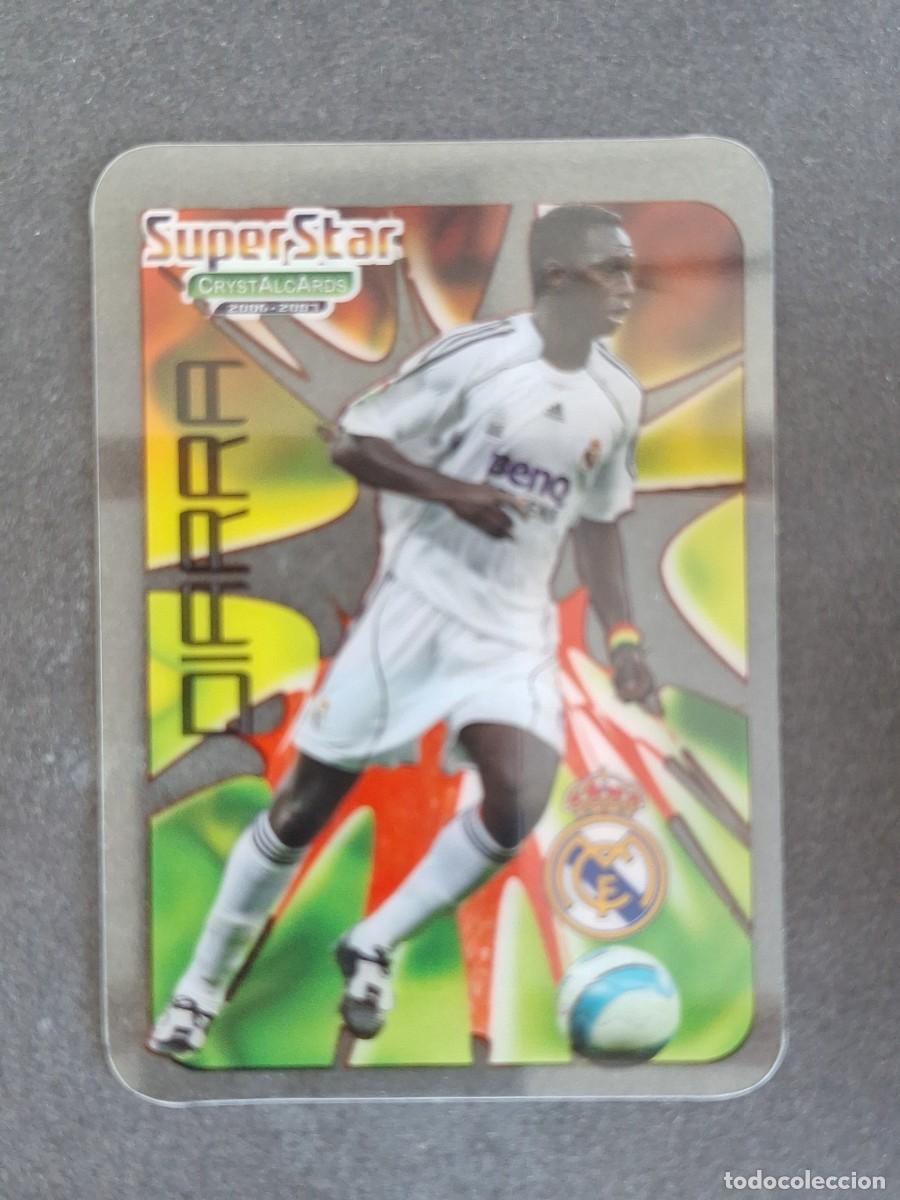 Cromos de f&uacute;tbol: L1 DIARRA REAL MADRID SUPERSTAR 369 MUNDICROMO CRYSTALCARDS LIGA 2006 2007 06 07