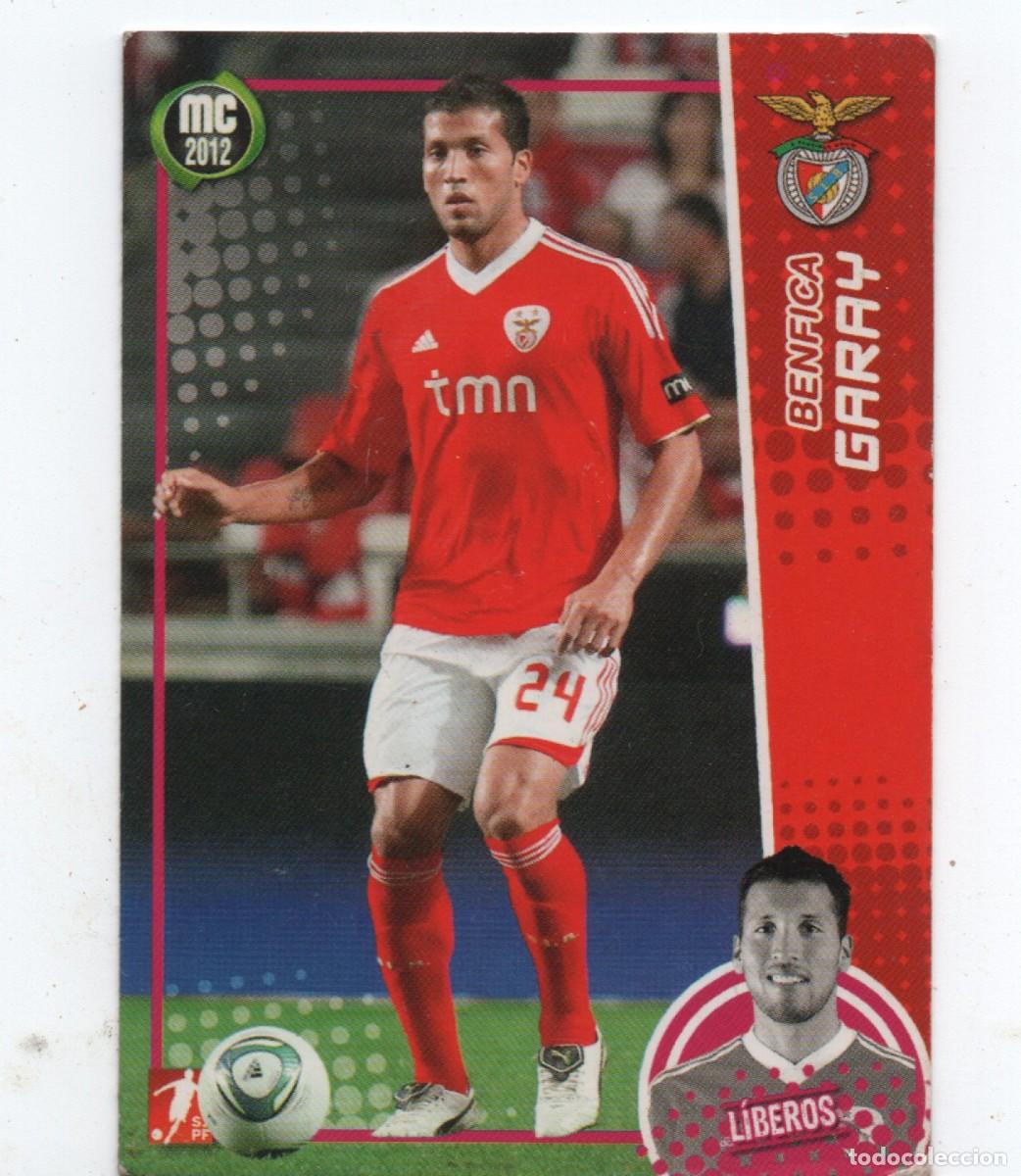 Football Stickers: PANINI MC2012 #50 EZEQUIEL GARAY, BENFICA, GOOD CONDITION