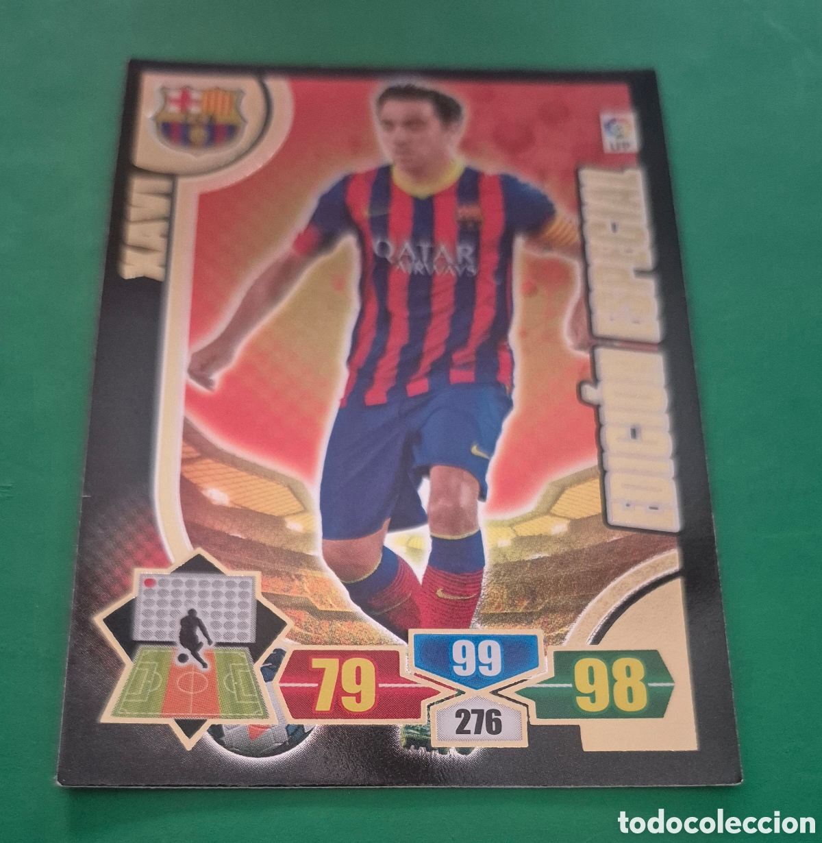 Cromos de f&uacute;tbol: XAVI BARCELONA EDICION ESPECIAL ADRENALYN XL LIGA 2013/14 13 14 PANINI