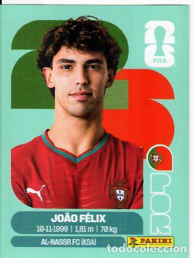 Cromos de f&uacute;tbol: CROMO PANINI MUNDIAL WORLD CUP 2026 - POR17 POR 17 - JOAO F&Eacute;LIX - PORTUGAL
