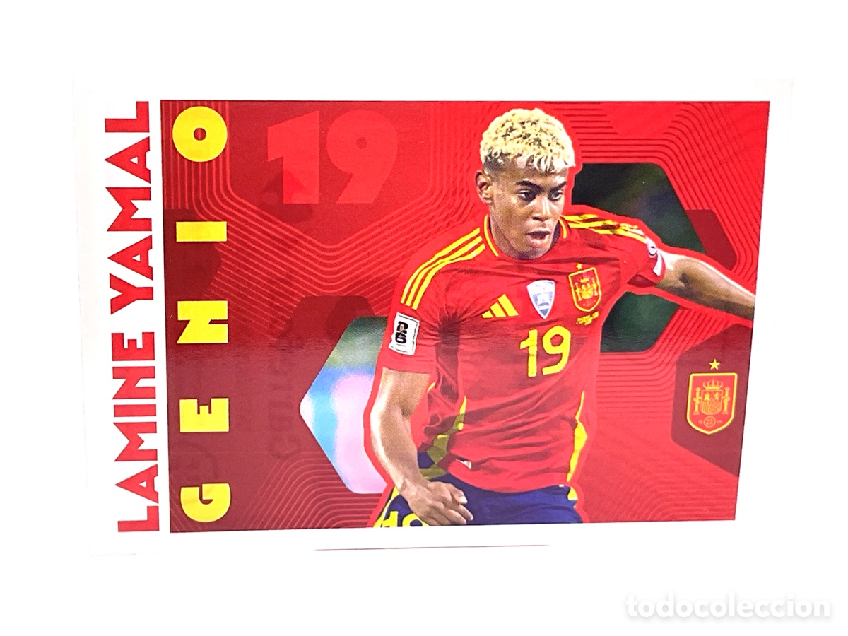 Cromos de f&uacute;tbol: N&ordm; 71. LAMINE YAMAL. COLECCI&Oacute;N CARREFOUR MUNDIAL 2026. PANINI.