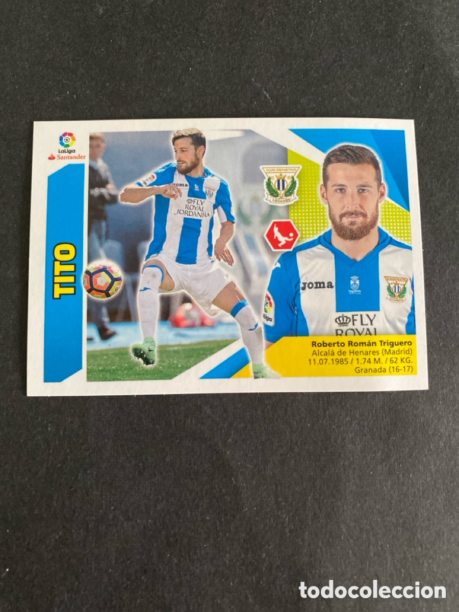 Football Stickers: Cromo liga 17/18 CD Legan&eacute;s N* 3B