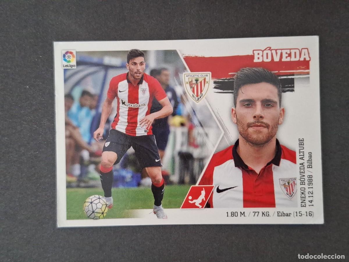 Cromos de f&uacute;tbol: L3 BOVEDA ATHLETIC CLUB DE BILBAO LIGA ESTE 2015 2016 15 16 NUNCA PEGADO SIN PEGAR