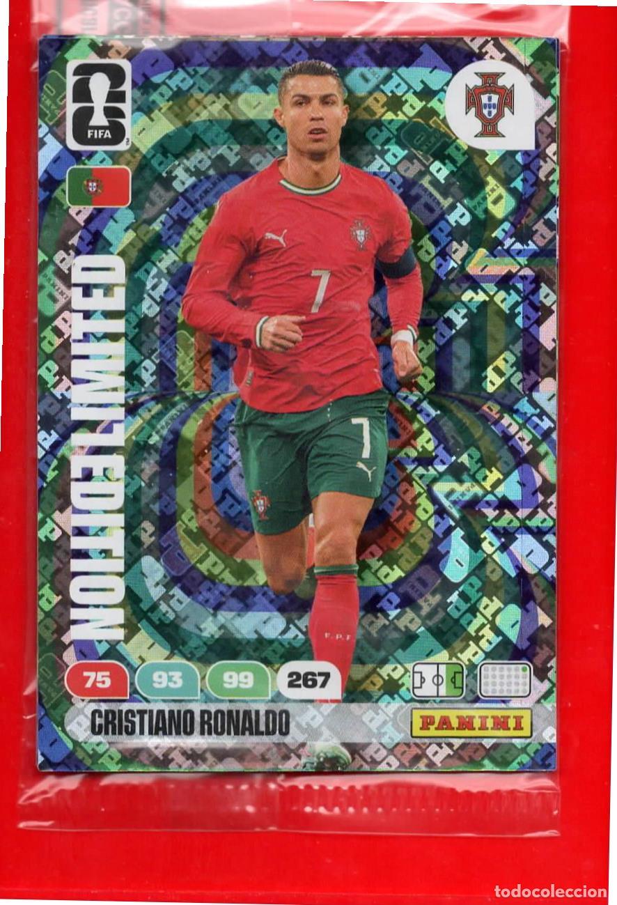 Cromos de f&uacute;tbol: LE-CR Cristiano Ronaldo - Portugal - Limited Edition en - World Cup Mundial 2026 limitada