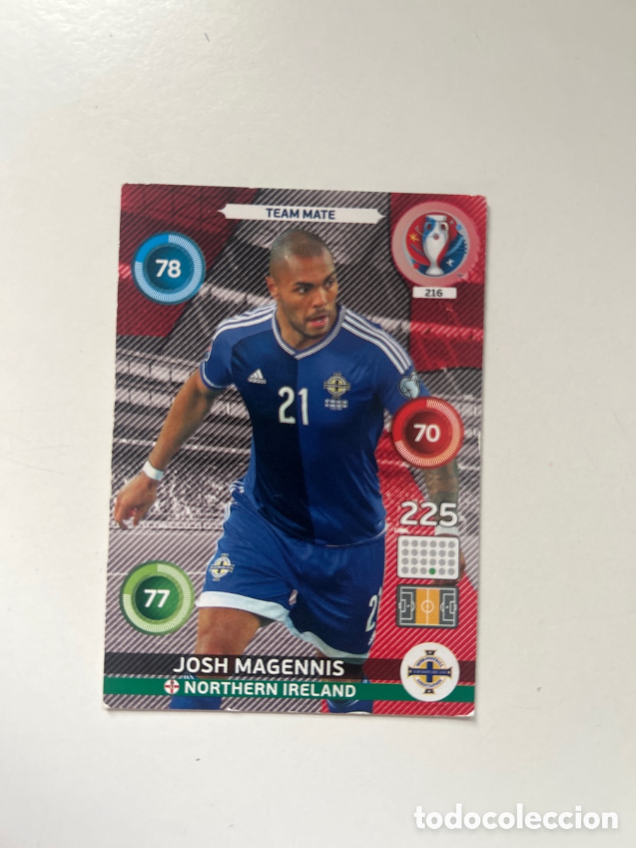 Cromos de f&uacute;tbol: Josh Magennis EURO2016 (216)