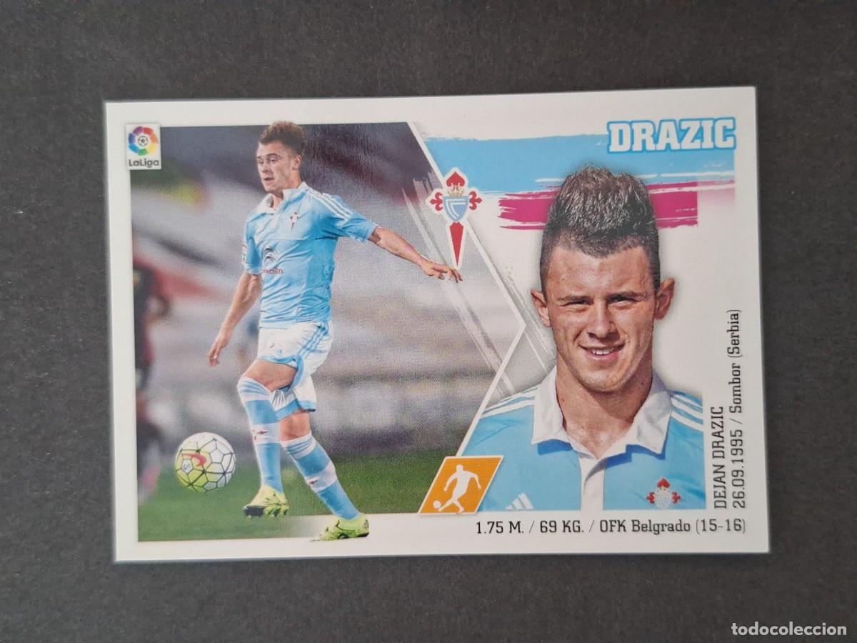 Figurine di Calcio: L3 DRAZIC CELTA DE VIGO LIGA ESTE 2015 2016 15 16 NUNCA PEGADO SIN PEGAR