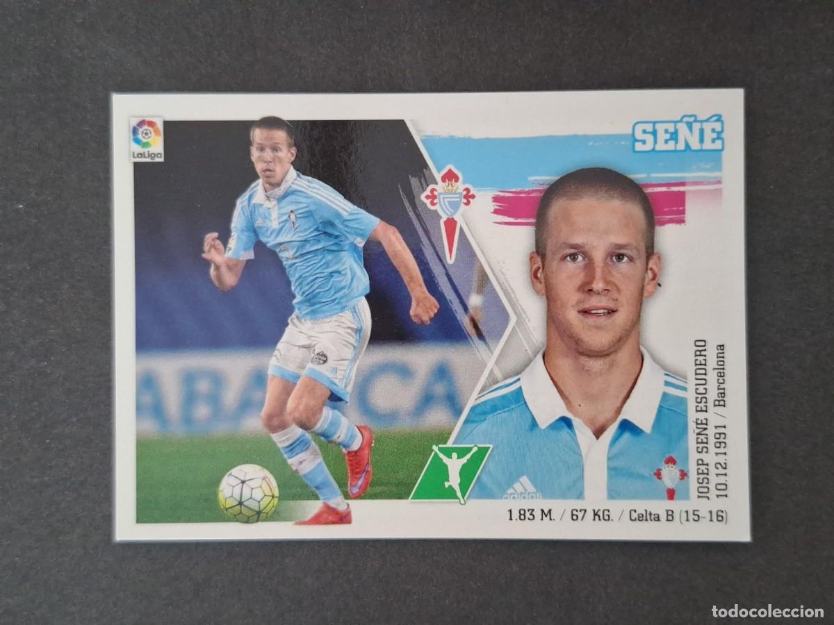 Cromos de f&uacute;tbol: L3 SE&Ntilde;E CELTA DE VIGO LIGA ESTE 2015 2016 15 16 NUNCA PEGADO SIN PEGAR