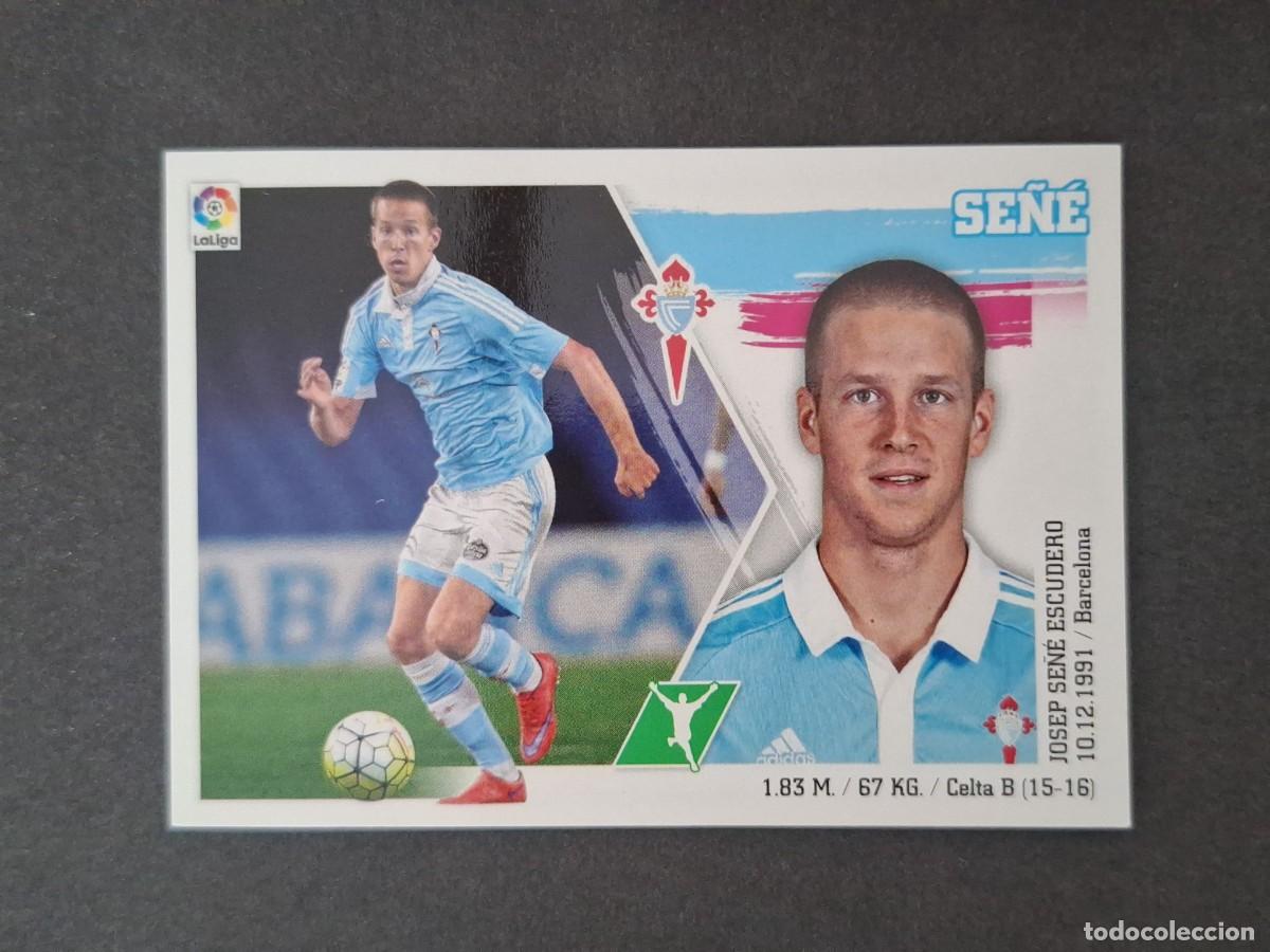 Cromos de f&uacute;tbol: L3 SE&Ntilde;E CELTA DE VIGO LIGA ESTE 2015 2016 15 16 NUNCA PEGADO SIN PEGAR