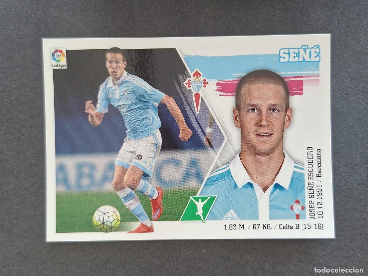 Fu&szlig;ball-Sticker: L3 SE&Ntilde;E CELTA DE VIGO LIGA ESTE 2015 2016 15 16 NUNCA PEGADO SIN PEGAR