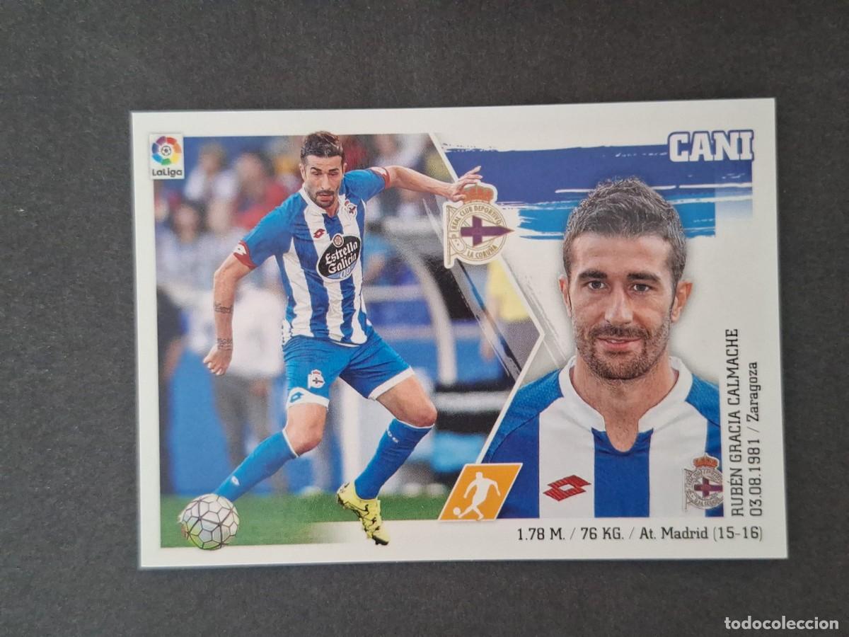 Fu&szlig;ball-Sticker: L3 CANI DEPORTIVO DE LA CORU&Ntilde;A LIGA ESTE 2015 2016 15 16 NUNCA PEGADO SIN PEGAR