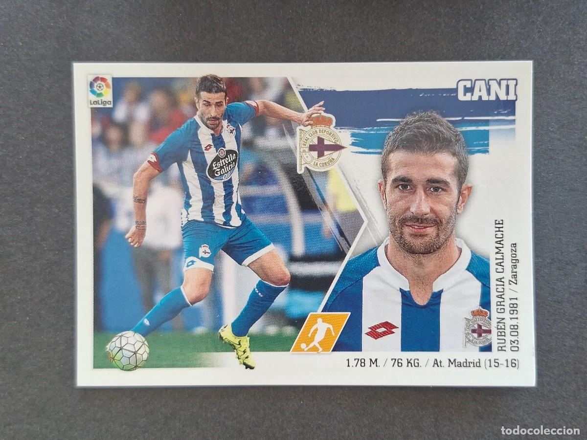 Cartes &agrave; collectionner de Football: L3 CANI DEPORTIVO DE LA CORU&Ntilde;A LIGA ESTE 2015 2016 15 16 NUNCA PEGADO SIN PEGAR