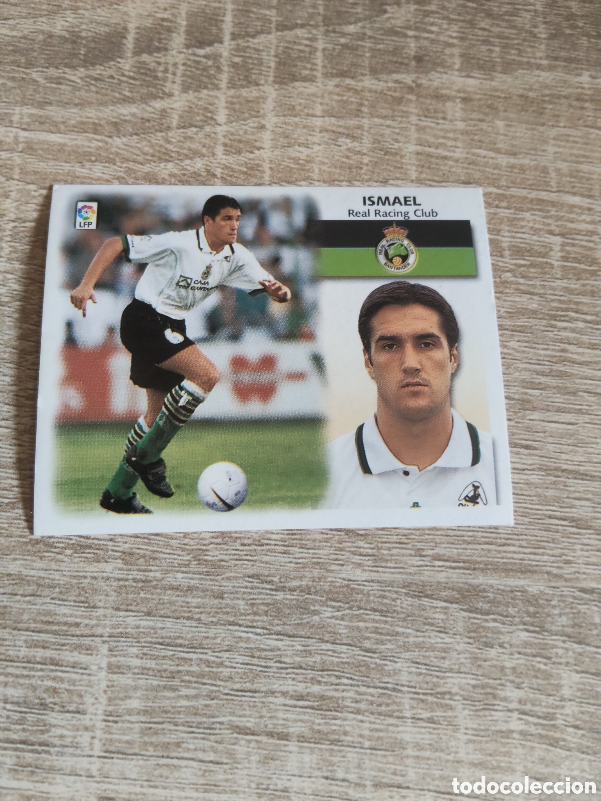 Cartes &agrave; collectionner de Football: Ismael Racing de Santander liga 1999 2000 99 00 ediciones este