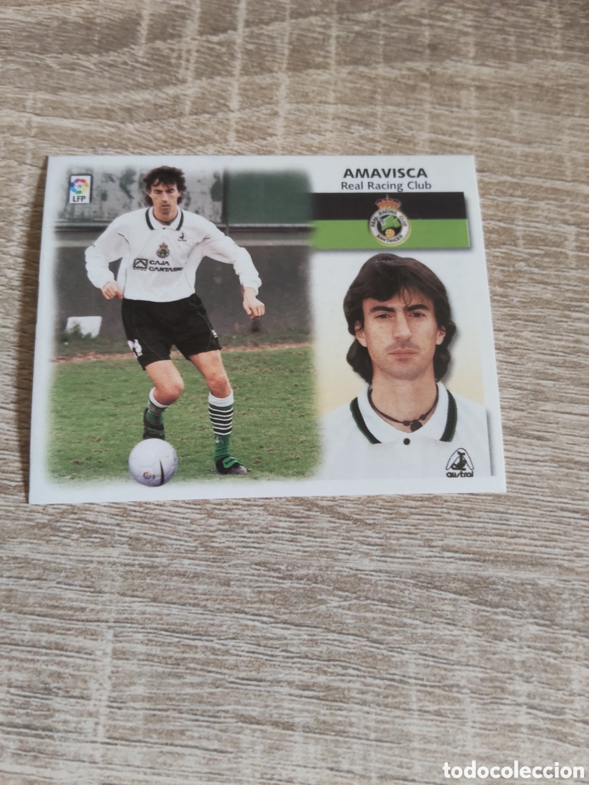 Cromos de f&uacute;tbol: Amavisca Racing de Santander liga 1999 2000 99 00 ediciones este